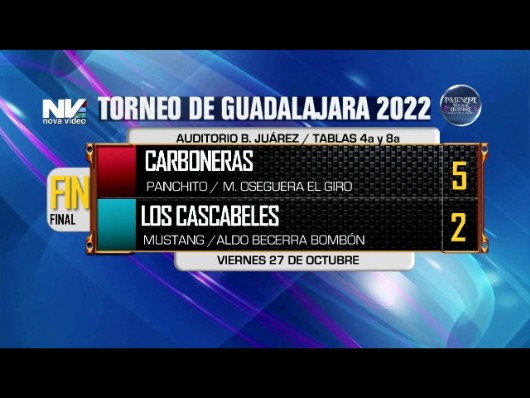 Carboneras vs Cascabeles score